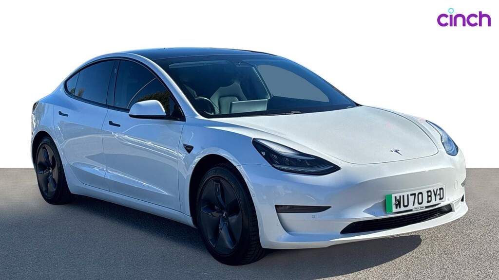 Tesla Model 3 Dual Motor Long Range 4Wde White #1