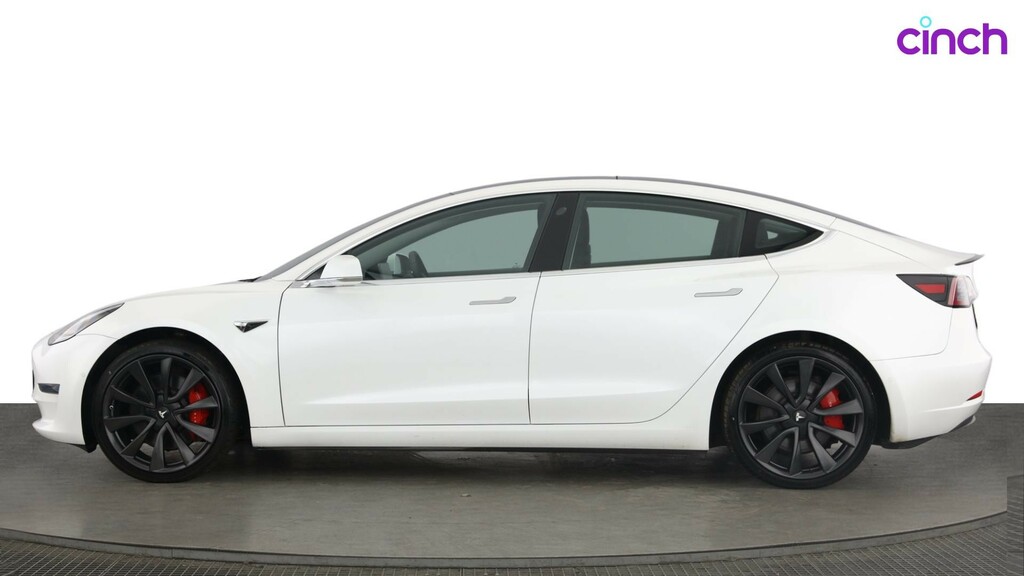 Tesla Model 3 Long Range Awd White #6