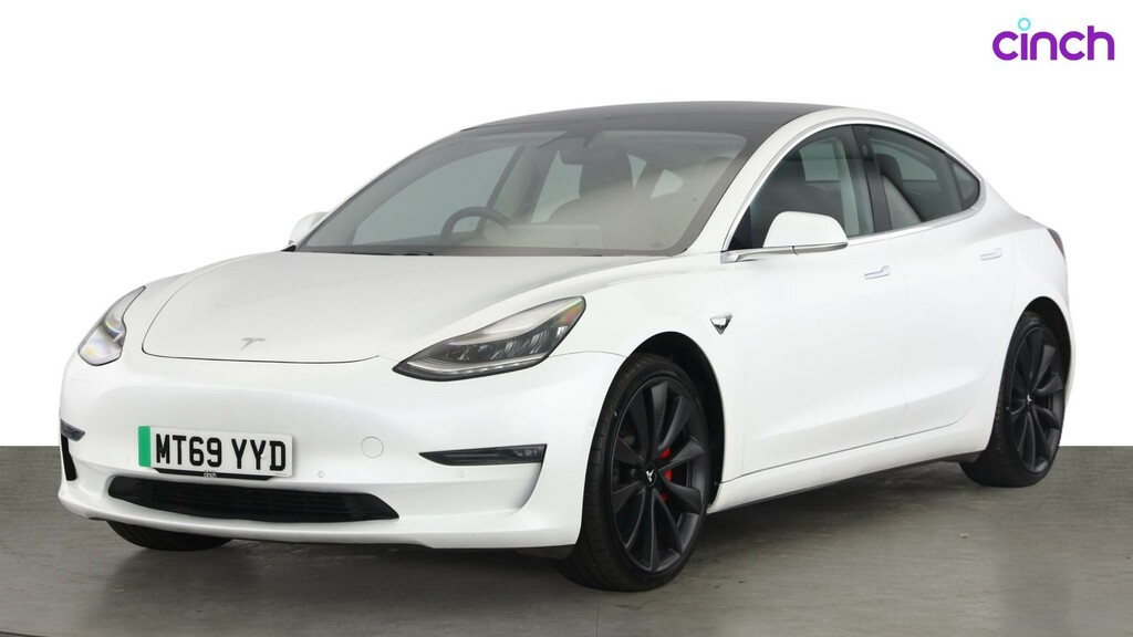 Tesla Model 3 Long Range Awd White #7