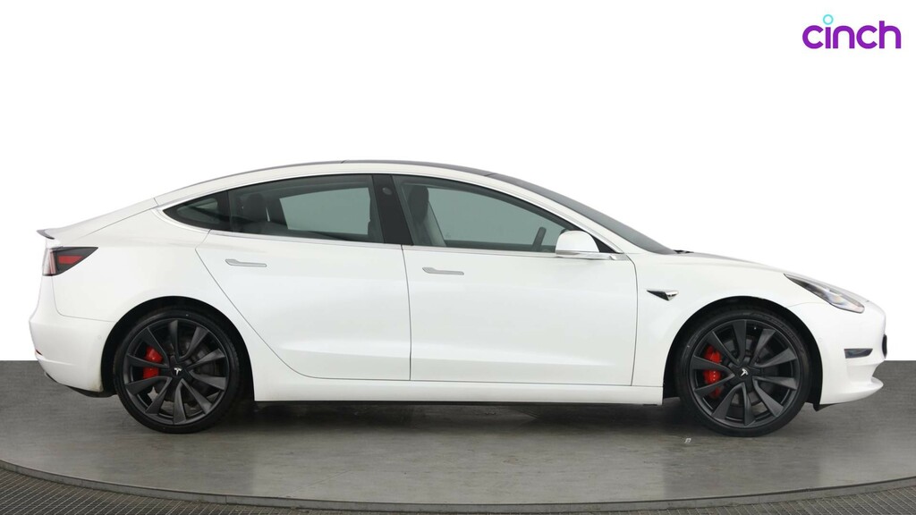 Tesla Model 3 Long Range Awd White #2