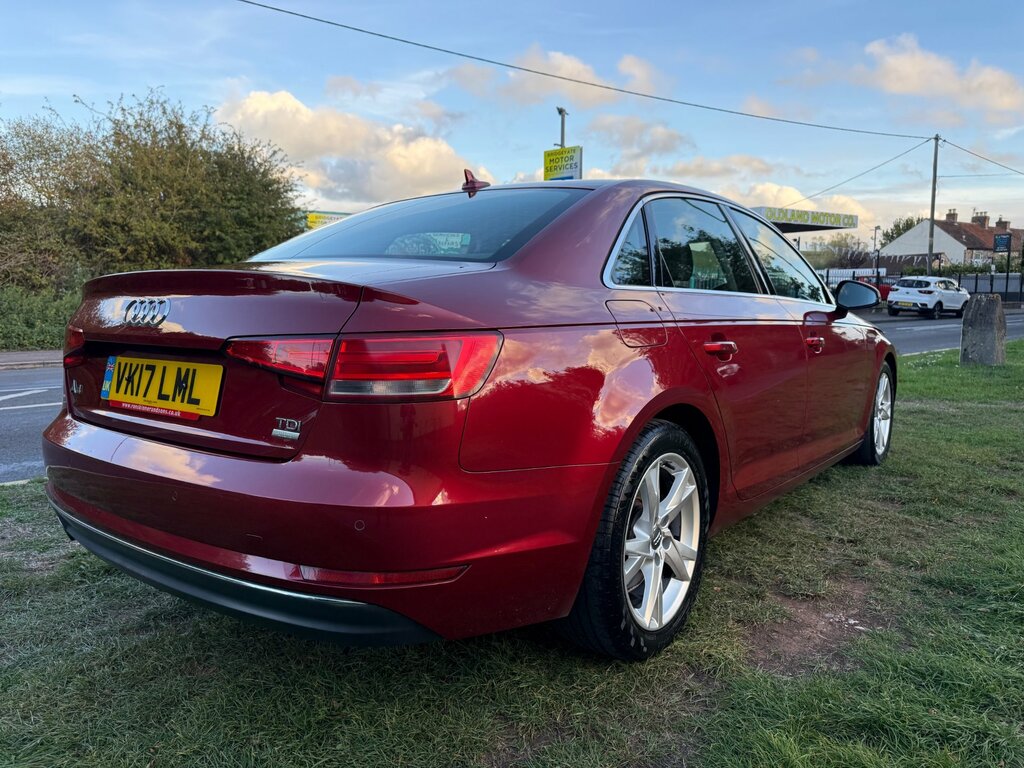 Audi A4 2.0 Tdi Ultra Sport Saloon Euro Red #2