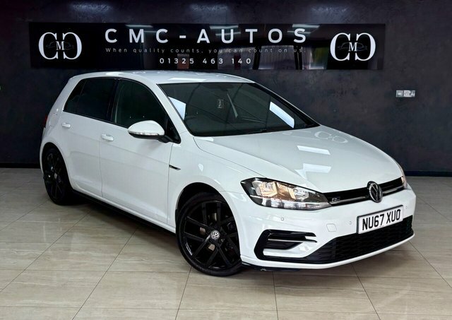 Volkswagen Golf 2.0 Tdi R-line Hatchback Euro 6 White