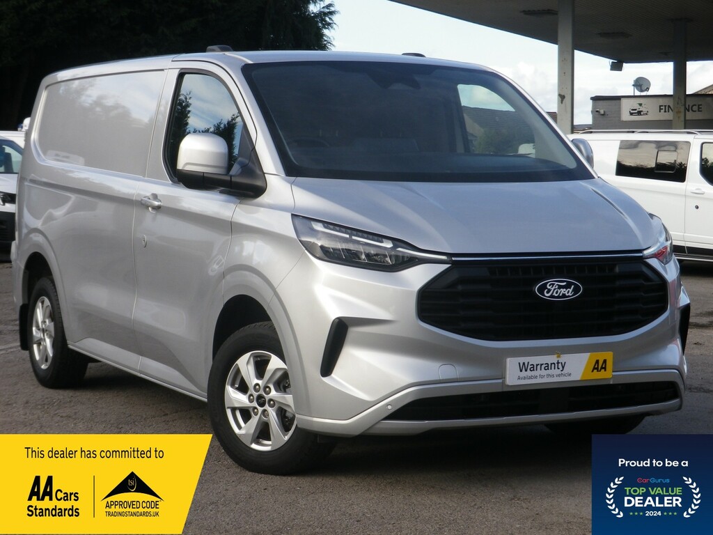 Ford Transit Custom 2.0 Transit Custom Limited Van 320 L1 2.0L Ecoblue Silver