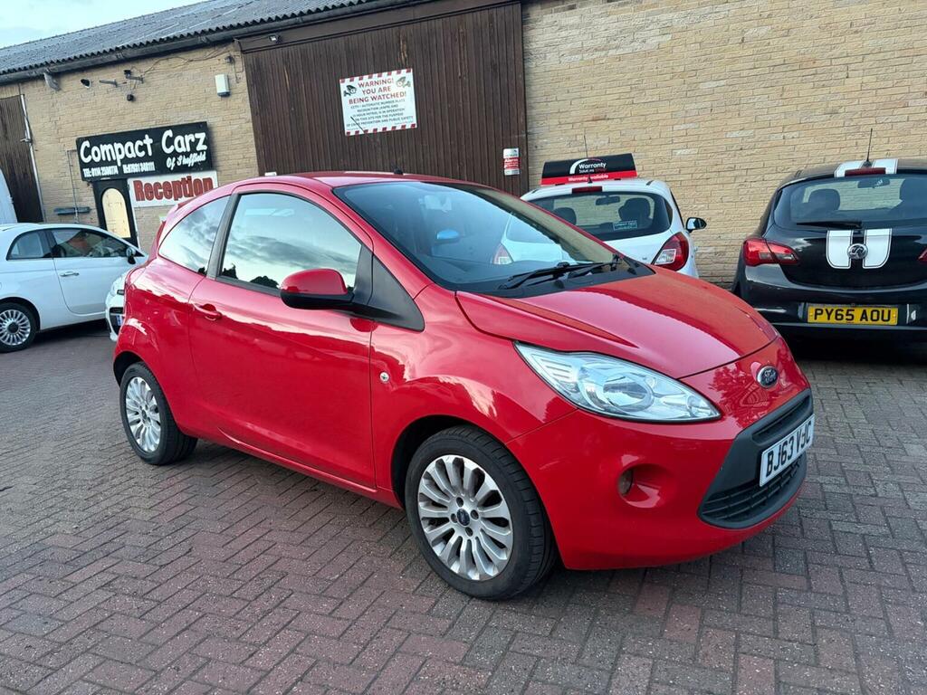 Ford KA 1.2 Zetec Euro 5 Ss Red