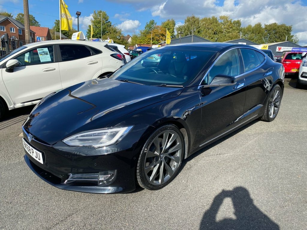 Tesla Model S Hatchback Black #3