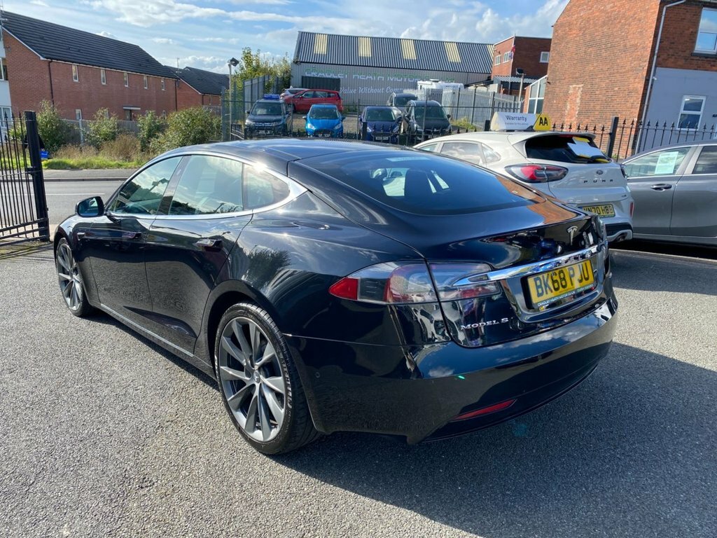 Tesla Model S Hatchback Black #4