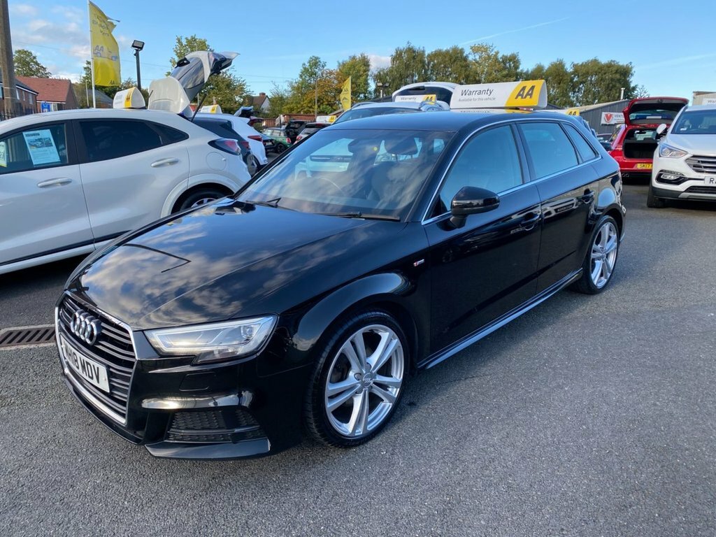 Audi A3 1.5L S Line Black #3