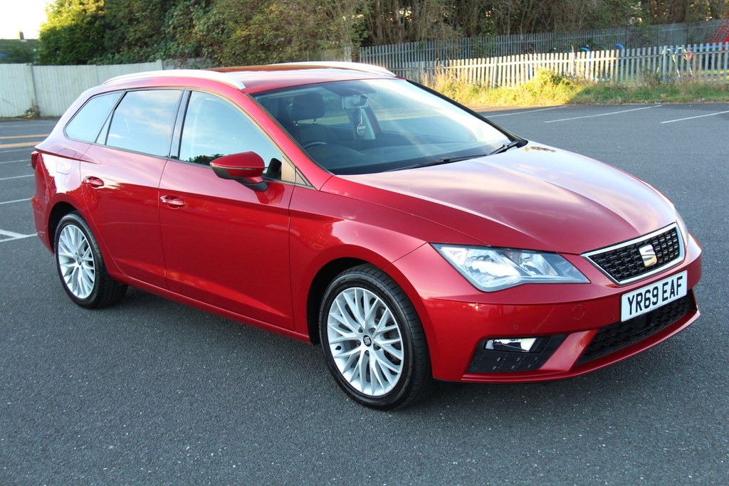 Seat Leon 1.6 Tdi Se Dynamic Euro 6 Ss Red #6