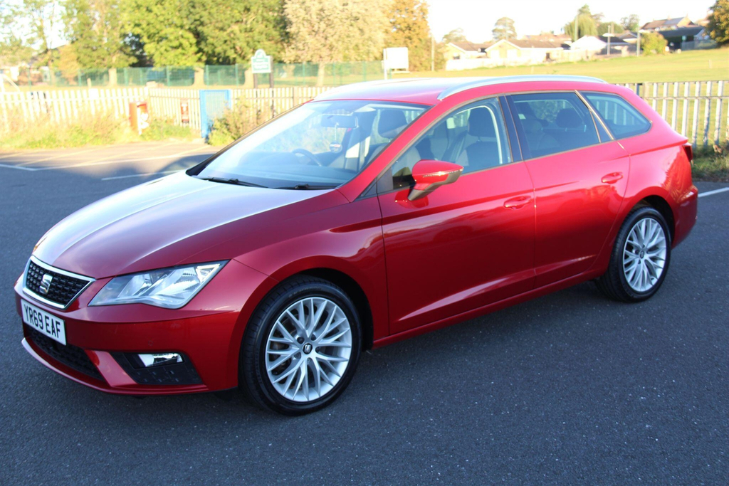 Seat Leon 1.6 Tdi Se Dynamic Euro 6 Ss Red #4