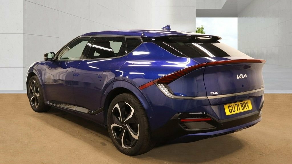 Kia EV6 Hatchback Blue #4