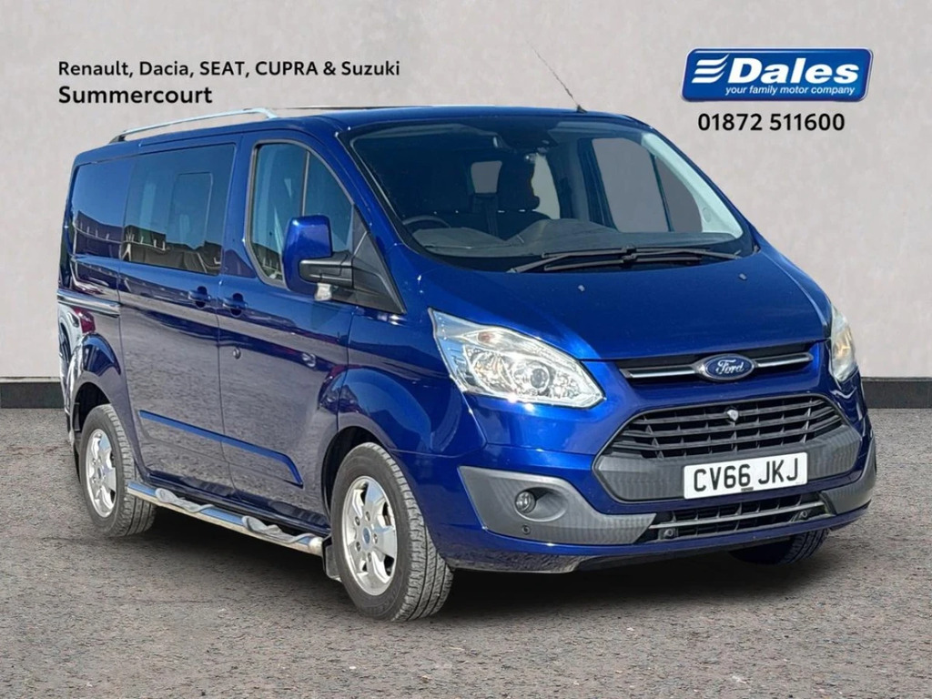 Ford Transit Custom 2.0 Tdci 130Ps Low Roof Dcab Limited Van Blue
