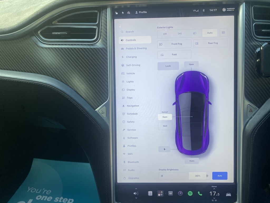 Tesla Model S 315Kw 90Kwh Dual Motor Nav 422 Ps Silver #12