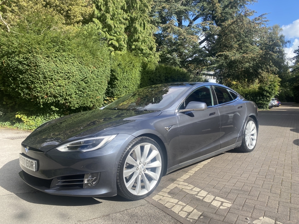 Tesla Model S 315Kw 90Kwh Dual Motor Nav 422 Ps Silver #32