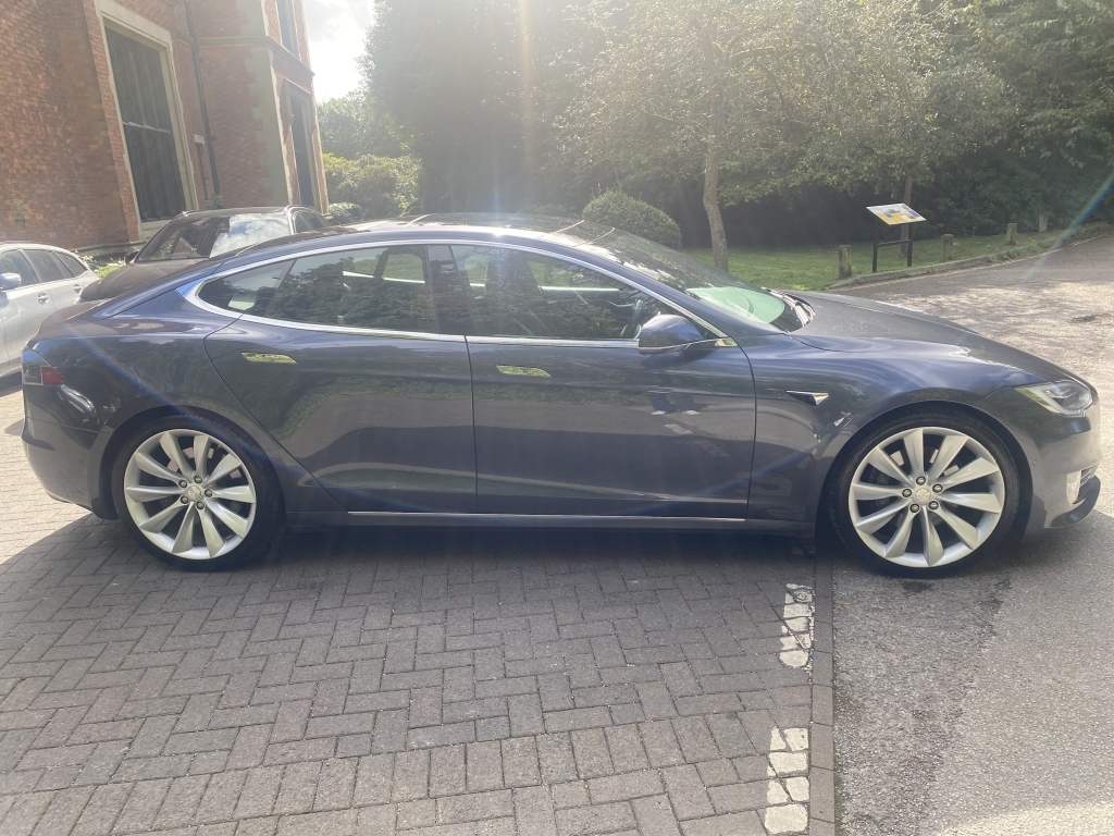 Tesla Model S 315Kw 90Kwh Dual Motor Nav 422 Ps Silver #2