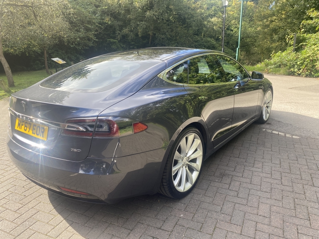Tesla Model S 315Kw 90Kwh Dual Motor Nav 422 Ps Silver #7