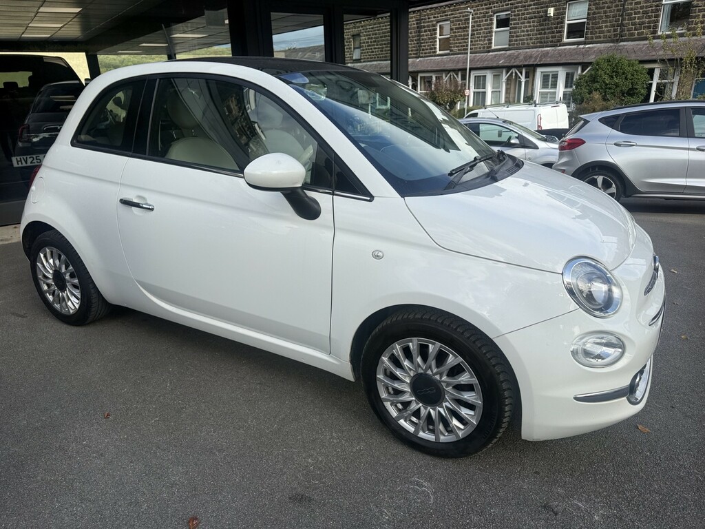 Fiat 500 1.2 500 My17 1.2 69Hp Lounge White