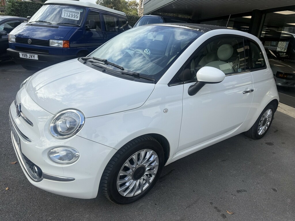 Fiat 500 1.2 500 My17 1.2 69Hp Lounge White #3