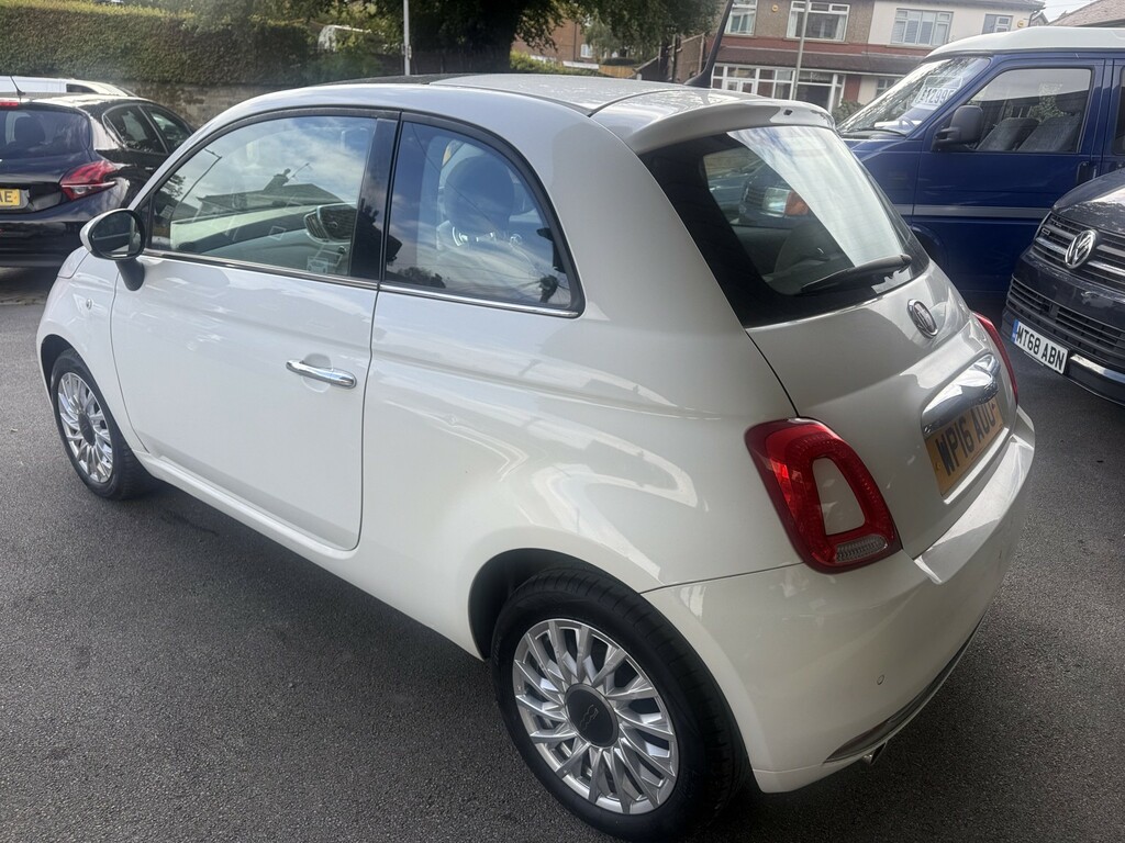 Fiat 500 1.2 500 My17 1.2 69Hp Lounge White #4