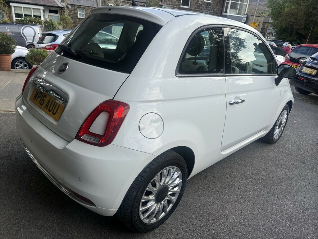 Fiat 500 1.2 500 My17 1.2 69Hp Lounge White #2