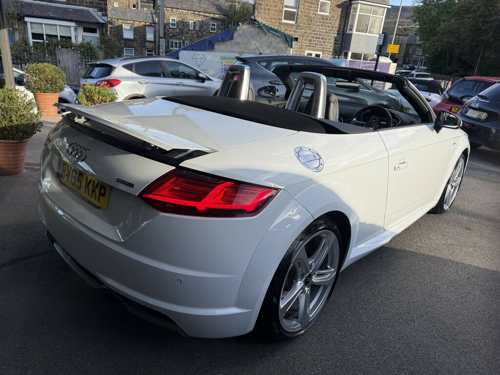 Audi TT 2.0 Tfsi S Line White #4