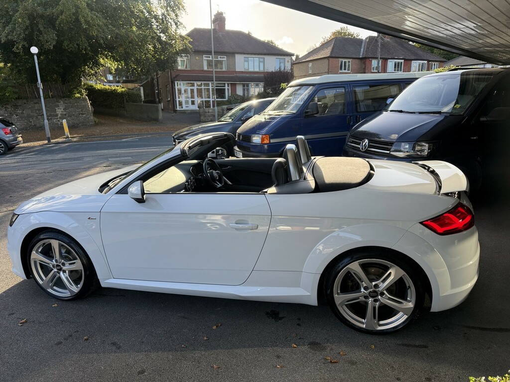Audi TT 2.0 Tfsi S Line White #2