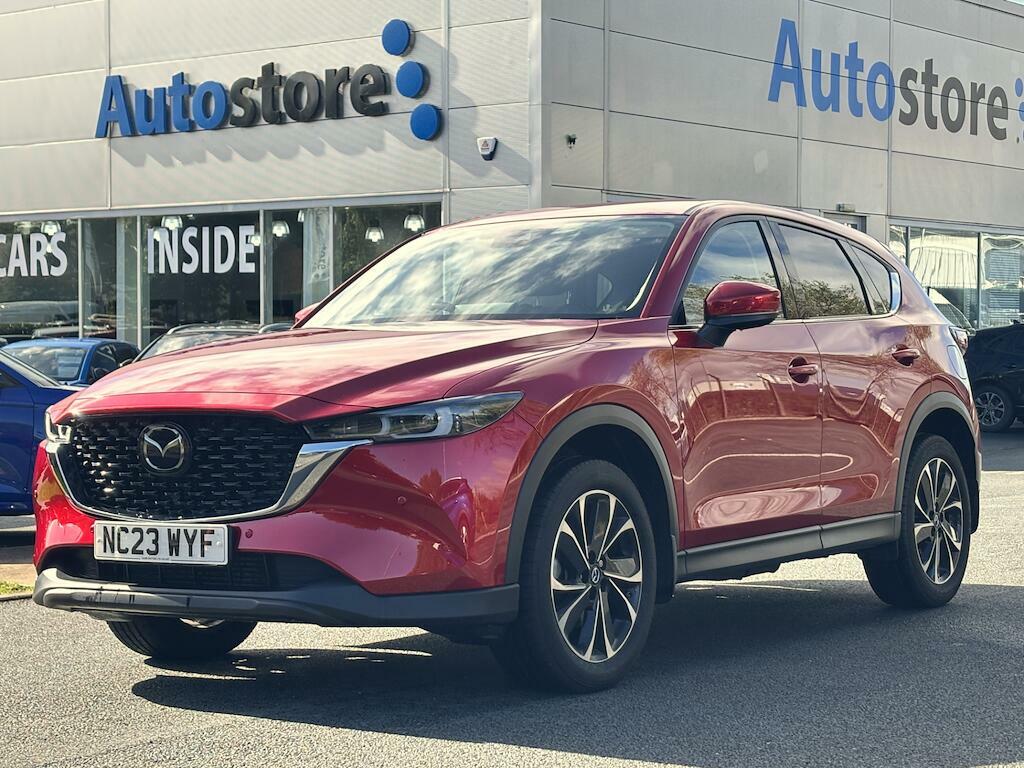 Mazda CX-5 2.2 Skyactiv-d Exclusive-line Euro 6 Ss Red
