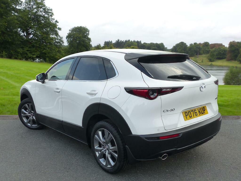 Mazda CX-30 Exclusive-line White #2