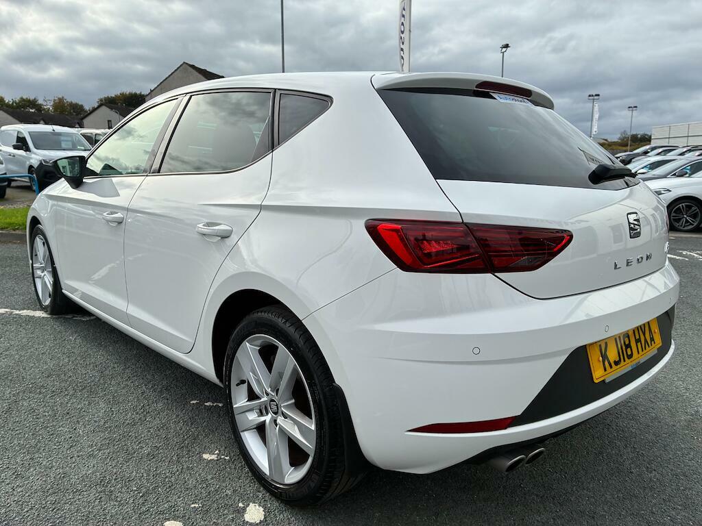Seat Leon 2.0 Tdi Fr Technology Euro 6 Ss White #4