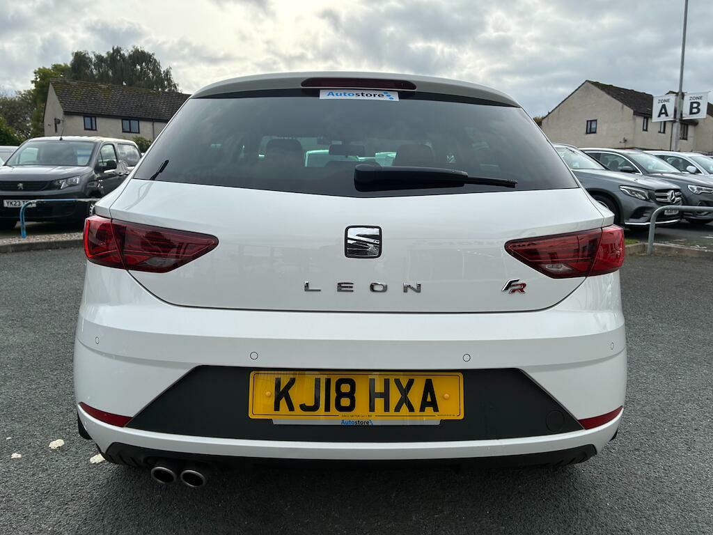 Seat Leon 2.0 Tdi Fr Technology Euro 6 Ss White #5