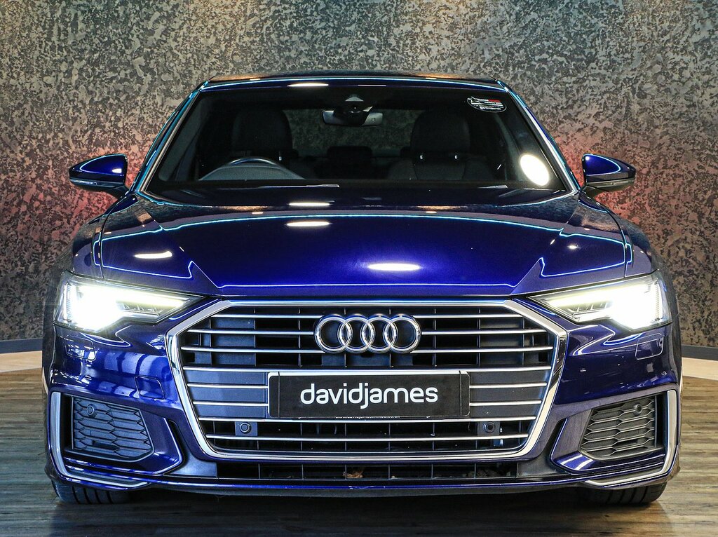Audi A6 Saloon Tdi S Line Blue #2