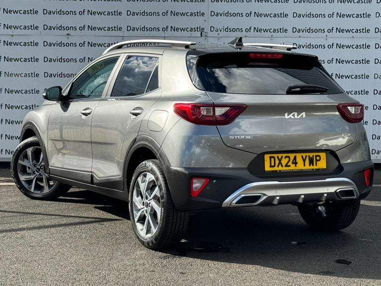 Kia Stonic 1.0 T-gdi Mhev Gt-line S Suv Hybrid Dct Grey #4