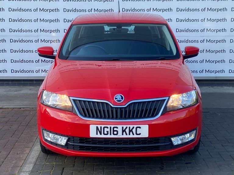 Skoda Rapid Spaceback 1.2 Tsi Se Tech Hatchback Euro 6 NG16KKC Red #2