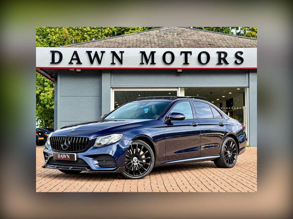 Mercedes-Benz E Class 2.9 E400d Amg Line Premium Plus Saloon Diese Blue #5