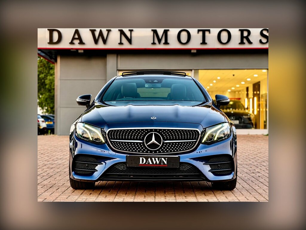 Mercedes-Benz E Class 3.0 E400 V6 Amg Line Premium G-tronic 4Matic Eu Blue #3
