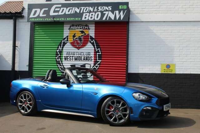 Abarth 124 Spider 1.4 Multiair Convertible Euro 6 1 Blue #2