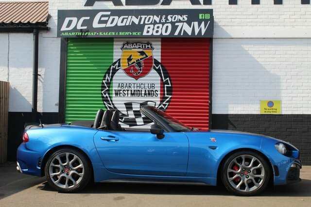 Abarth 124 Spider 1.4 Multiair Convertible Euro 6 1 Blue #5
