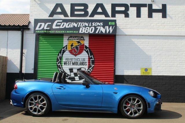 Abarth 124 Spider 1.4 Multiair Convertible Euro 6 1 Blue #4
