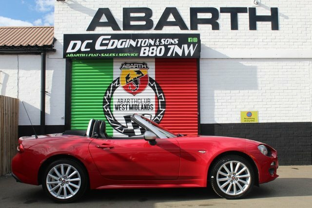 Fiat 124 Spider 1.4 Multiair 50Th Anniversary Convertible Petr Red #5