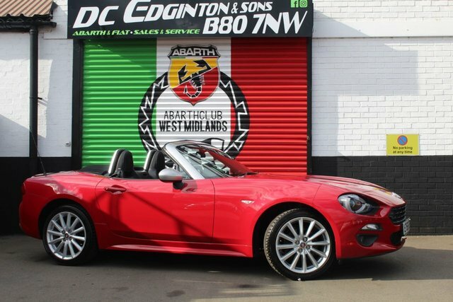 Fiat 124 Spider 1.4 Multiair 50Th Anniversary Convertible Petr Red #3