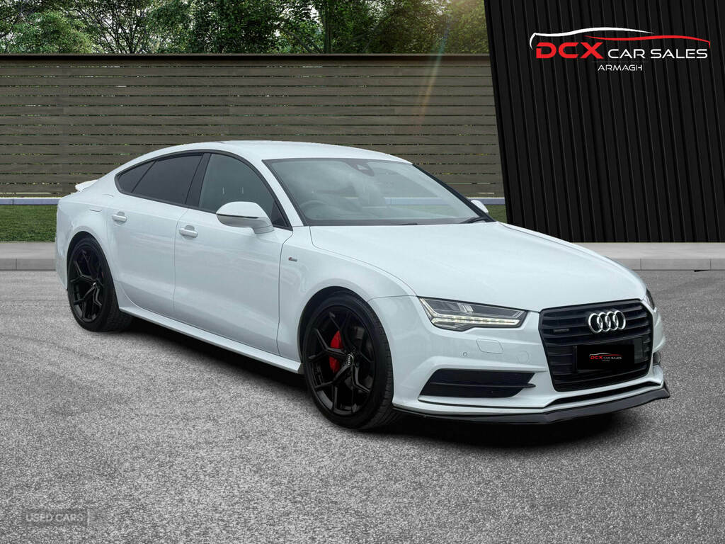 Audi A7 3.0 Tdi Quattro 272 Black Edition S Tronic White #2