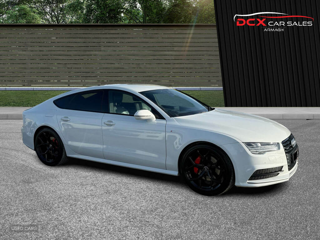 Audi A7 3.0 Tdi Quattro 272 Black Edition S Tronic White #3