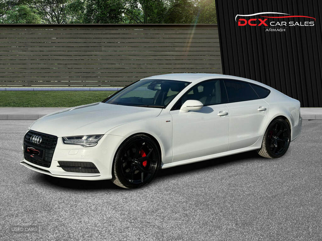 Audi A7 3.0 Tdi Quattro 272 Black Edition S Tronic White