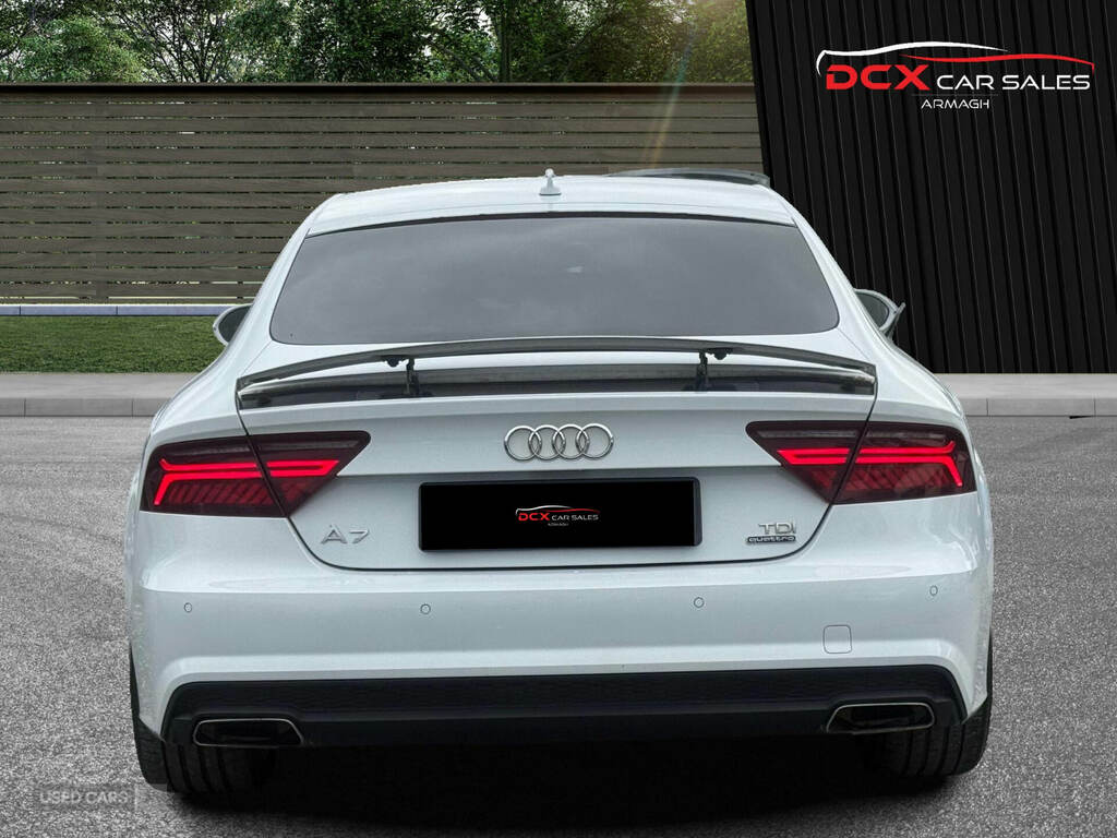 Audi A7 3.0 Tdi Quattro 272 Black Edition S Tronic White #5
