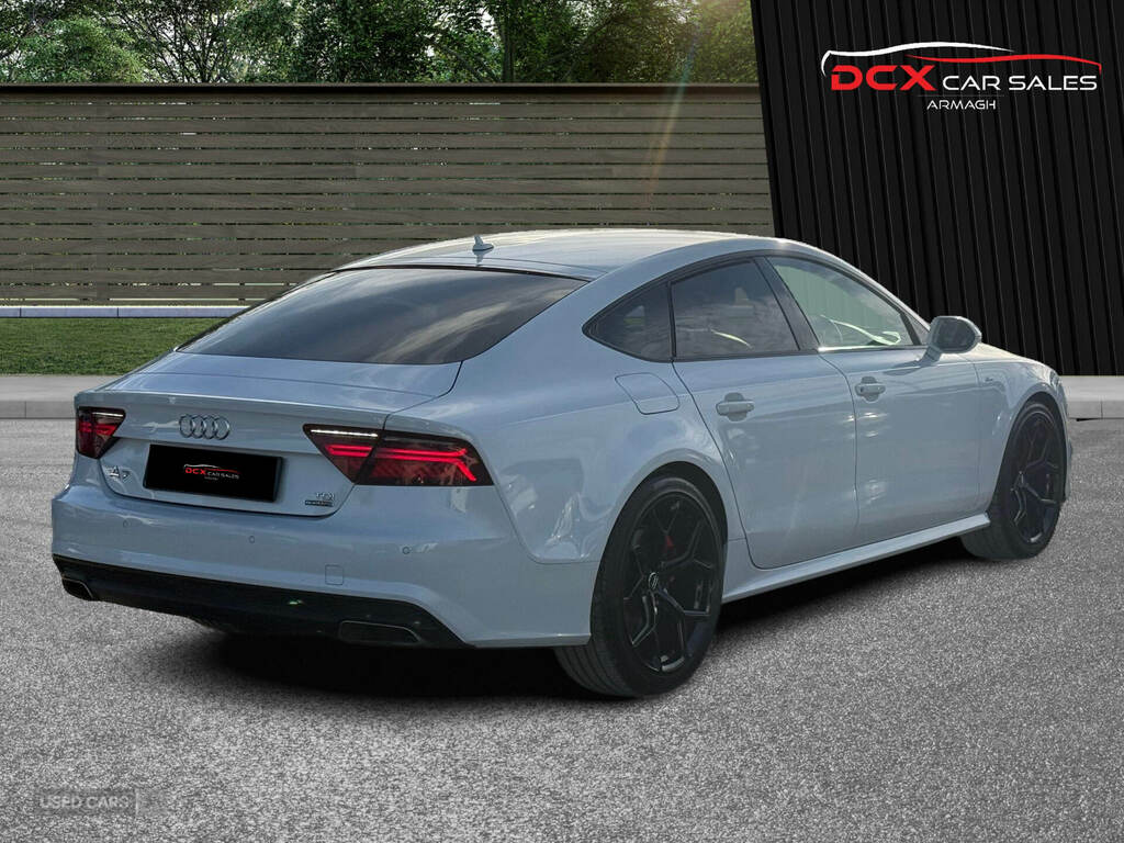 Audi A7 3.0 Tdi Quattro 272 Black Edition S Tronic White #5