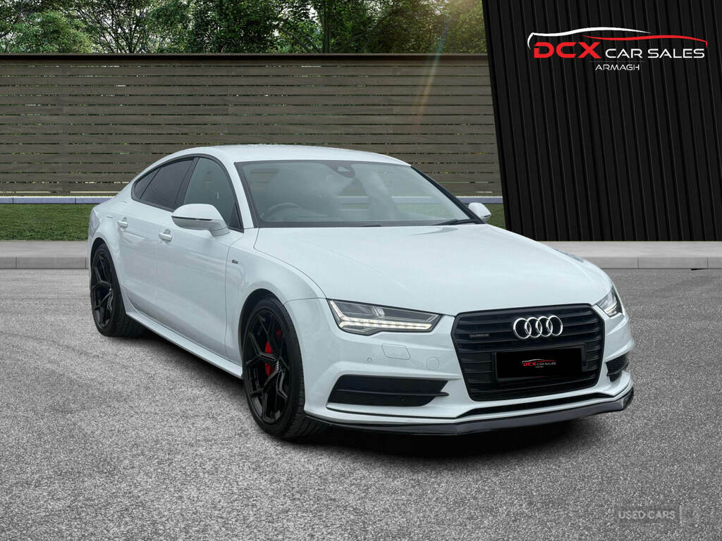 Audi A7 3.0 Tdi Quattro 272 Black Edition S Tronic White