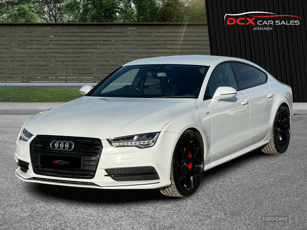 Audi A7 3.0 Tdi Quattro 272 Black Edition S Tronic White #4