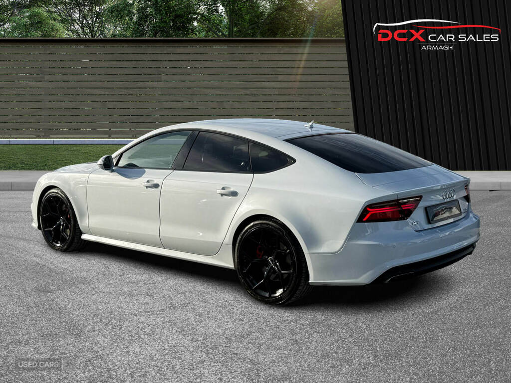 Audi A7 3.0 Tdi Quattro 272 Black Edition S Tronic White #6