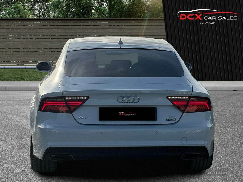 Audi A7 3.0 Tdi Quattro 272 Black Edition S Tronic White #2