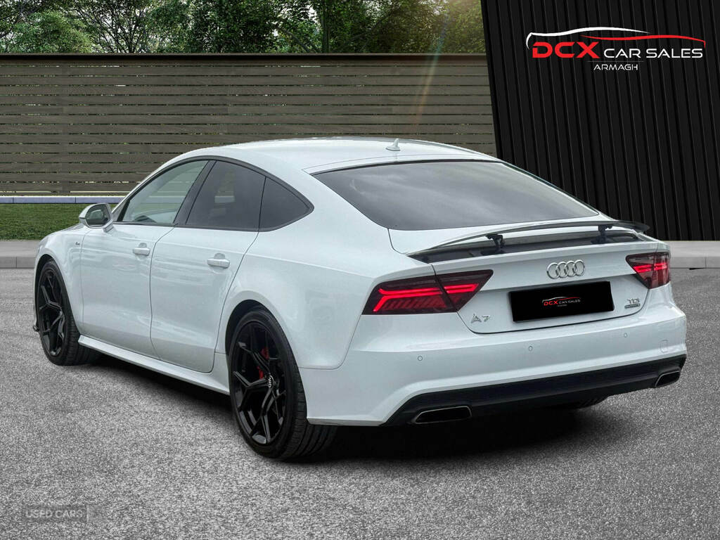 Audi A7 3.0 Tdi Quattro 272 Black Edition S Tronic White #6