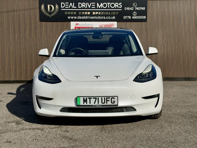 Tesla Model 3 Dual Motor Long Range Saloon 4 White #2